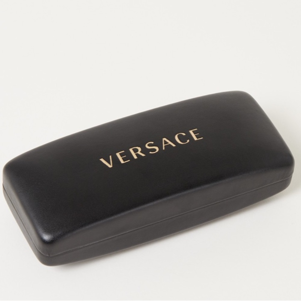 NEW VERSACE SUNGLASSES SHIELD BLACK UNISEX EYEWEAR VERSACE - Picture 8 of 8